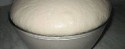 Шаг 2: дрожжевого теста для пирожков на кефире