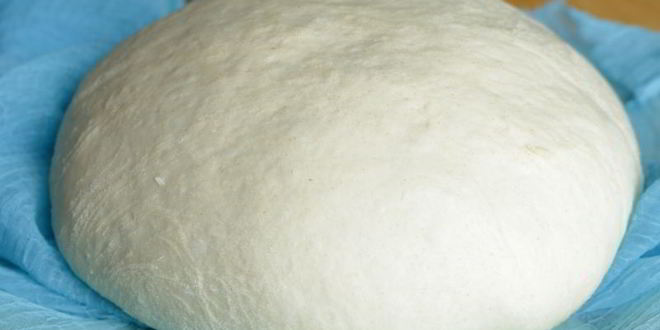 Рецепт дрожжевого теста для пиццы на воде