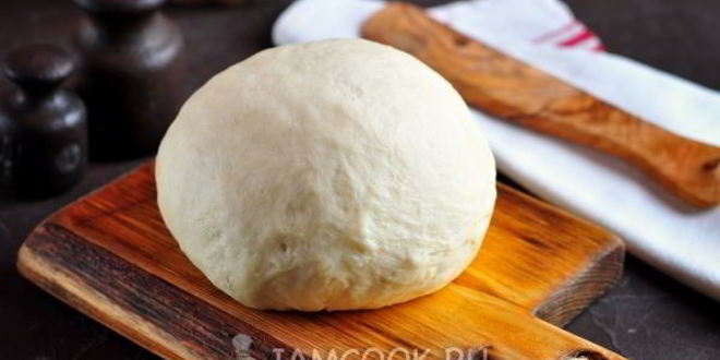 Рецепт дрожжевого теста для пиццы