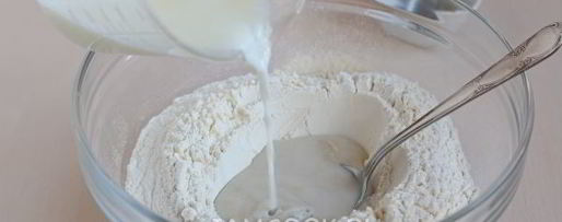 Шаг 7: дрожжевого теста на пироги на молоке