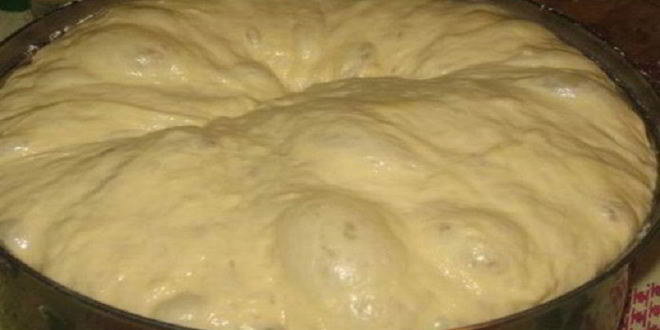 Рецепт дрожжевого теста на воде