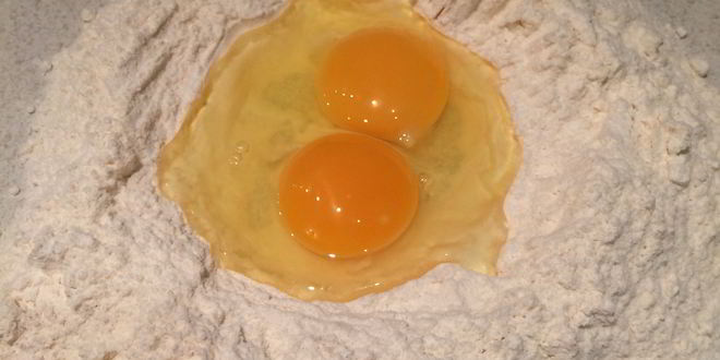 Рецепт оригинального теста для пасты