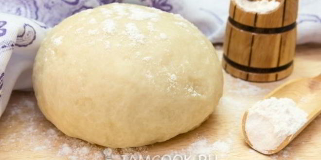 Рецепт постного теста