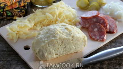 Рецепт Пресного теста для пиццы