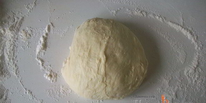 Рецепт сладкого дрожжевого теста