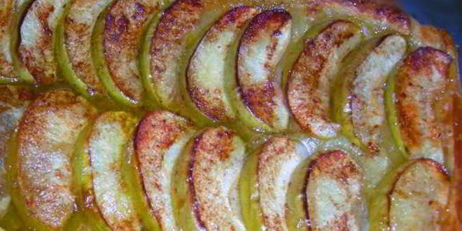 Рецепт слоеного дрожжевого теста с яблоками