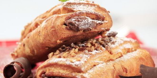 Рецепт слоеного теста с яблоками и шоколадом