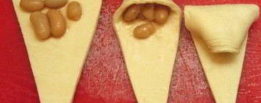 Шаг 2: слоеного теста в микроволновке