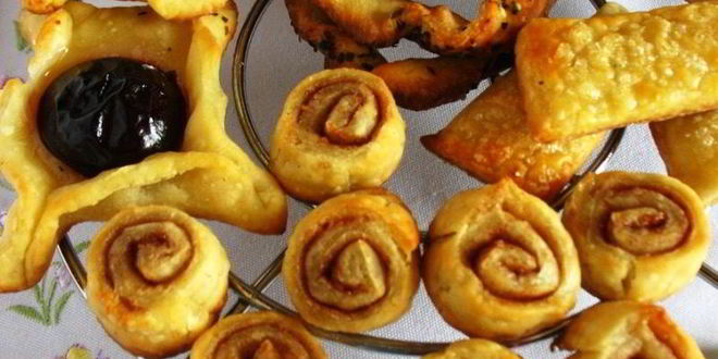 Рецепт слоеного творожного теста