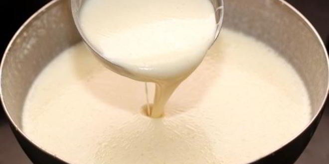 Рецепт теста для блинов на кефире