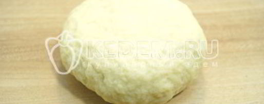 Шаг 3: теста для пиццы без дрожжей