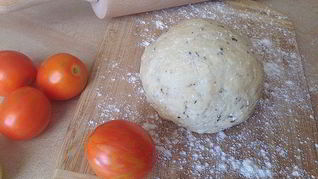 Рецепт Теста для пиццы с творогом