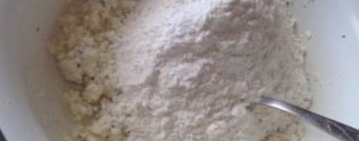 Шаг 3: теста для пиццы с творогом