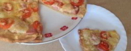 Шаг 7: теста для пиццы с творогом