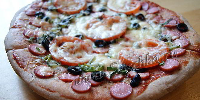 Рецепт теста из ржаной муки для пиццы