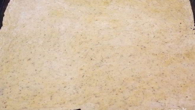 Рецепт Тонкого теста для пиццы без дрожжей