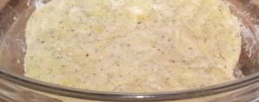 Шаг 4: тонкого теста для пиццы без дрожжей