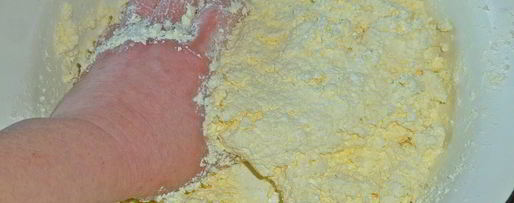 Шаг 3: творожно песочного тесто