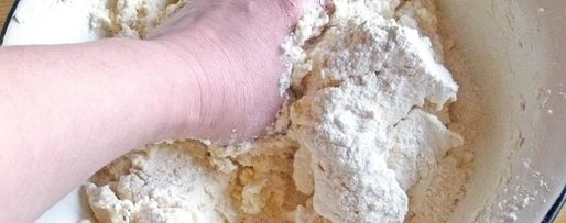 Шаг 4: творожно песочного тесто