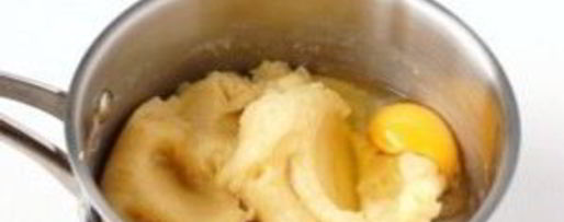 Шаг 3: заварного теста на молоке