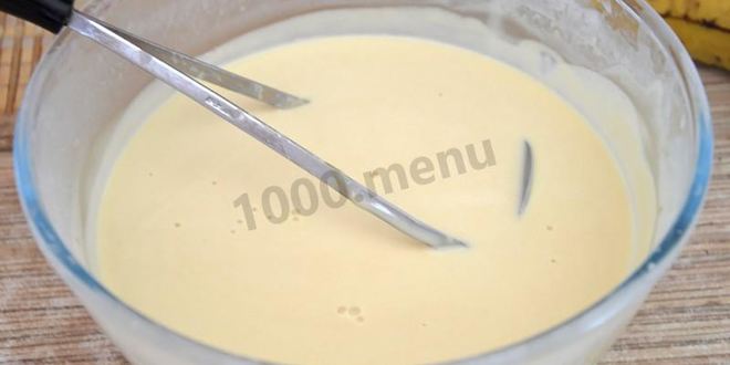 Рецепт жидкого теста для хвороста