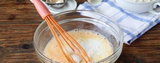 Шаг 4: жидкого теста на кефире