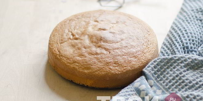 Рецепт бисквита красивого