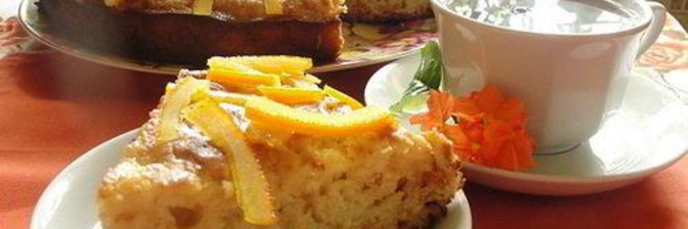 Рецепт Бисквита с апельсиновым соком и цедрой в мультиварке