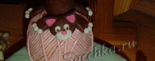 Шаг 14: бисквитного торта опять двойка