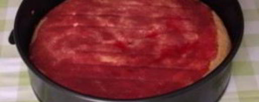 Шаг 5: бисквитного торта с вишневой начинкой