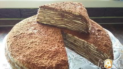 Рецепт Блинного торта Тирамису