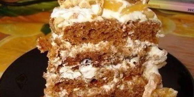 Рецепт домашнего торта трухлявого пень на кефире