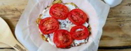 Шаг 7: кабачкового торта с помидорами и сыром