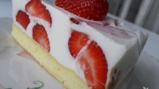 Рецепт Клубнично-йогуртового торт