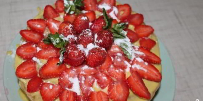 Рецепт медового торта на сковороде