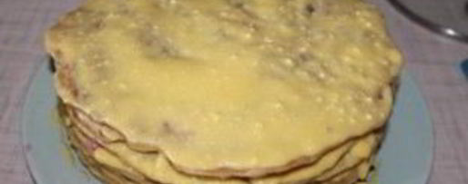 Шаг 19: медового торта на сковороде