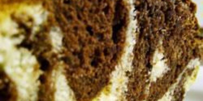 Рецепт мраморного бисквита