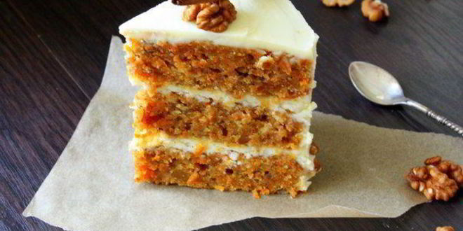 Рецепт нового морковного торта