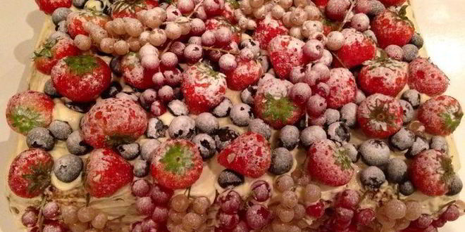 Рецепт праздничного торта