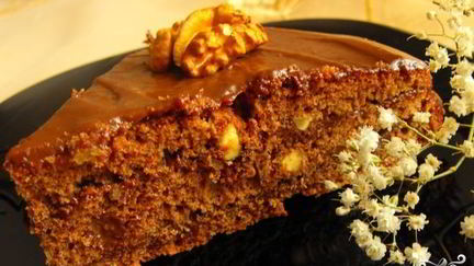 Рецепт Шоколадна-орехового торт