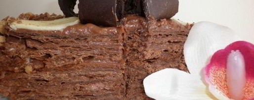 Шаг 10: шоколадного наполеона