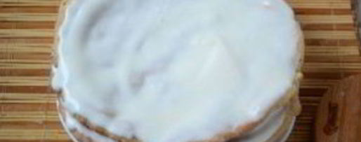 Шаг 8: сметанного торта