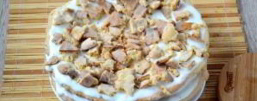 Шаг 9: сметанного торта