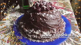 Рецепт Торта Черешня в шоколаде