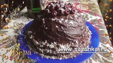Рецепт Торта Черешня в шоколаде