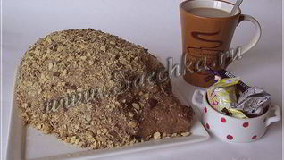 Рецепт Торта Ежик без выпечки