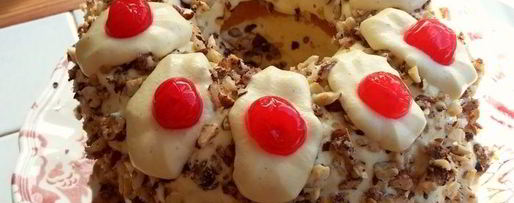 Шаг 7: торта франкфуртского венок