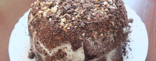 Шаг 7: торта горького шоколад