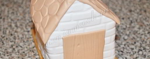 Шаг 28: торта из мастики огород