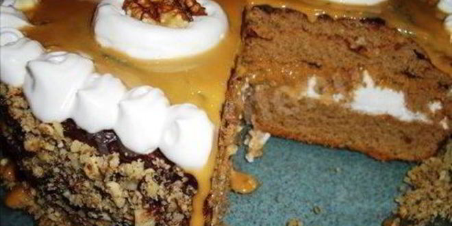 Рецепт торта иза зефиры с выпечкого